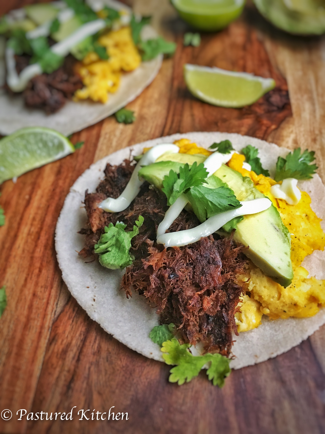 Green Chile Breakfast Tacos Pastured Kitchen